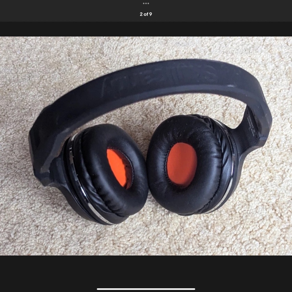 Skullcandy Hesh 2 Wireless Headphones - Black NEW EARPADS Model# S6HBGY-374